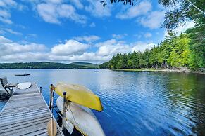 Beautiful Embden Pond Cabin w/ Dock & Kayaks!
