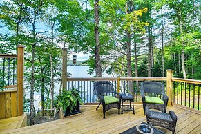 Beautiful Embden Pond Cabin w/ Dock & Kayaks!