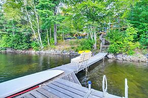 Beautiful Embden Pond Cabin w/ Dock & Kayaks!
