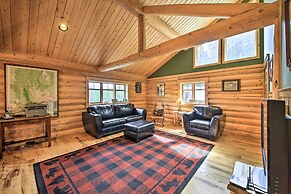 Waterfront Log Home w/ 95 Acres on Yaak River