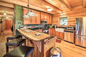 Waterfront Log Home w/ 95 Acres on Yaak River