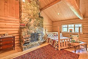 Waterfront Log Home w/ 95 Acres on Yaak River