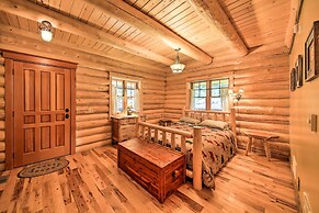 Waterfront Log Home w/ 95 Acres on Yaak River