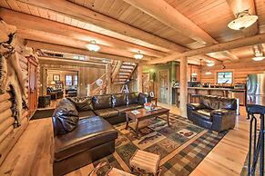 Waterfront Log Home w/ 95 Acres on Yaak River