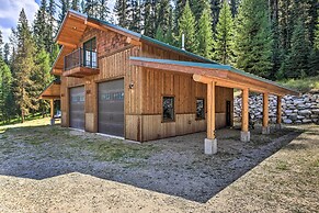 Waterfront Log Home w/ 95 Acres on Yaak River