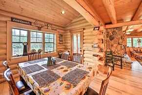 Waterfront Log Home w/ 95 Acres on Yaak River