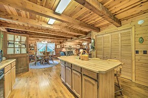Scenic Creekside Cabin w/ Wraparound Porch!
