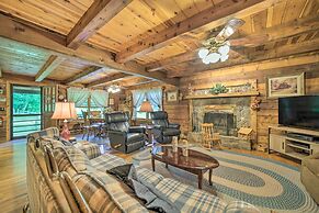 Scenic Creekside Cabin w/ Wraparound Porch!