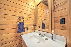 Scenic Creekside Cabin w/ Wraparound Porch!