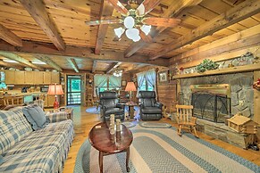 Scenic Creekside Cabin w/ Wraparound Porch!