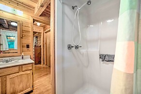 Scenic Creekside Cabin w/ Wraparound Porch!