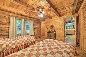Scenic Creekside Cabin w/ Wraparound Porch!