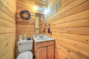 Scenic Creekside Cabin w/ Wraparound Porch!