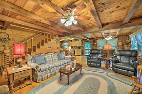 Scenic Creekside Cabin w/ Wraparound Porch!