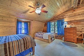Scenic Creekside Cabin w/ Wraparound Porch!
