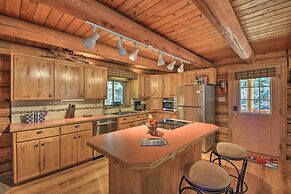 Large Cabin w/ Fire Pit + Grill on 34 Acres!