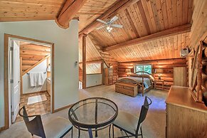 Large Cabin w/ Fire Pit + Grill on 34 Acres!