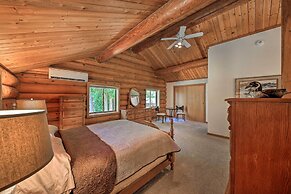 Large Cabin w/ Fire Pit + Grill on 34 Acres!