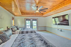 Waterfront Yantis Retreat w/ Deck & Zipline!