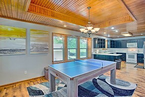 Waterfront Yantis Retreat w/ Deck & Zipline!