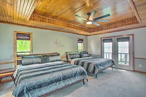 Waterfront Yantis Retreat w/ Deck & Zipline!