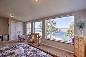 Waldport Beach House w/ Loft, Grill & Ocean Views!