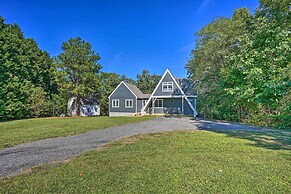 Riverfront Retreat on 4 Acres w/ Private Dock