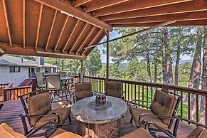 Cozy Ruidoso Cabin w/ Private Hot Tub & Large Deck