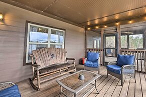 Lake Mitchell Vacation Home w/ Dock & Water Slide