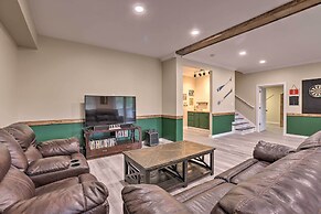 Lake Mitchell Vacation Home w/ Dock & Water Slide