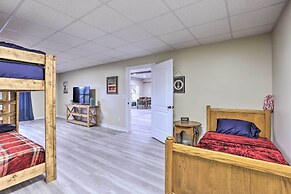 Lake Mitchell Vacation Home w/ Dock & Water Slide