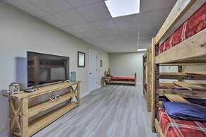 Lake Mitchell Vacation Home w/ Dock & Water Slide