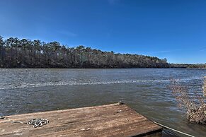 Lake Mitchell Vacation Home w/ Dock & Water Slide