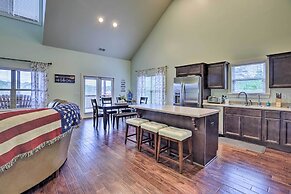 Lake Mitchell Vacation Home w/ Dock & Water Slide