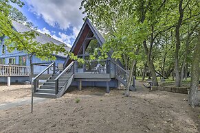 Lake Pepin Cottage w/ Decks + Private Beach!