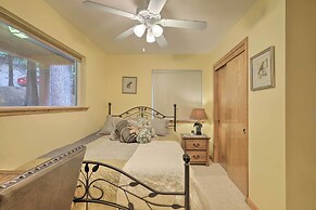 Walk to Big Trees State Park: Cabin w/ Deck!