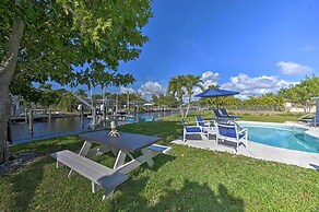 Pool, Dock, Game Room: Cape Coral Canal Home