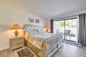 Furnished Patio + Resort Pools: Palm Desert Condo