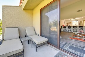 Furnished Patio + Resort Pools: Palm Desert Condo
