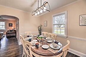 New Bern Retreat w/ Fire Pit ~ 1 Mi to Dtwn!