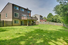 Modern North Potomac Home w/ Furnished Deck!