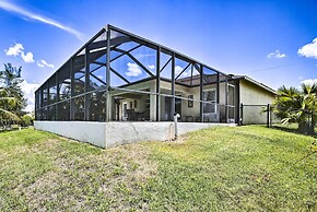 Dock & Canal Access: Cape Coral Family Home