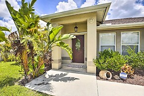 Dock & Canal Access: Cape Coral Family Home