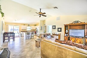 Dock & Canal Access: Cape Coral Family Home