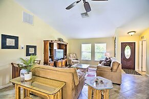 Dock & Canal Access: Cape Coral Family Home