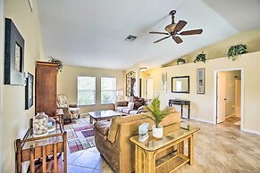 Dock & Canal Access: Cape Coral Family Home