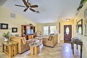 Dock & Canal Access: Cape Coral Family Home