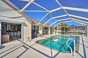 Game Room, Lanai & Pool: Breezy Cape Coral House!