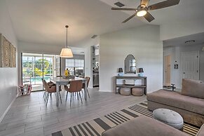 Game Room, Lanai & Pool: Breezy Cape Coral House!