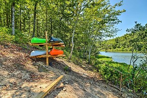 Lakefront Family Escape w/ Fire Pit & 2 Decks!
